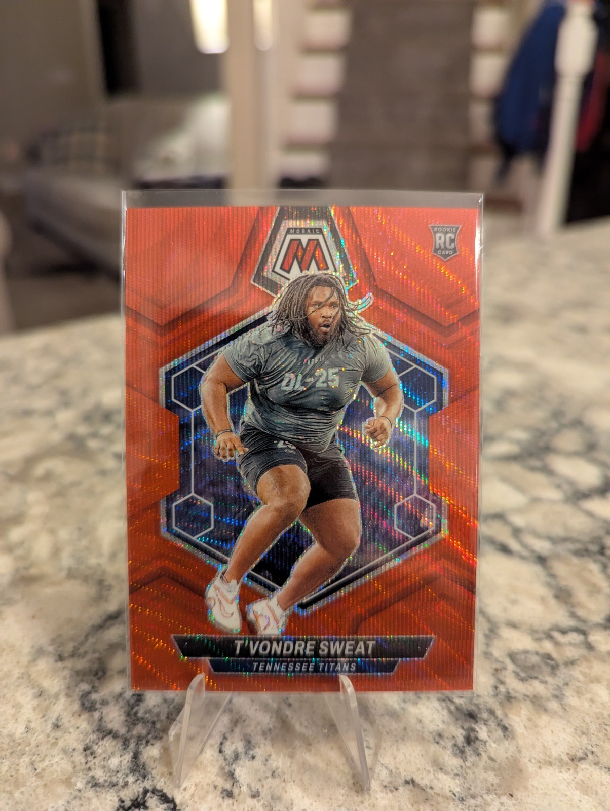 T'Vondre Sweat Panini Mosaic #338 Red
