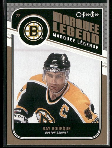 2011 O-Pee-Chee Ray Bourque  [Black Rainbow] #545 card