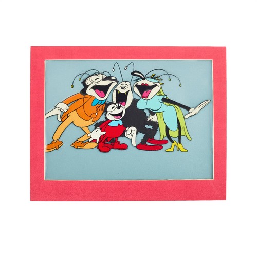 Disney Bucky Bug Matted Animation Cel - 11 x 14 - Savenick LOP