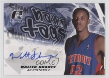 2008-09 Upper Deck Radiance Name Tag Walter Sharpe #NT-WS Patch Auto Tag 0af