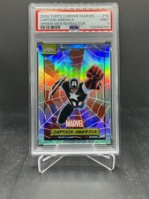 2024 Topps Chrome Marvel Comics Captain America Spider Web 086/399 PSA 9 #92