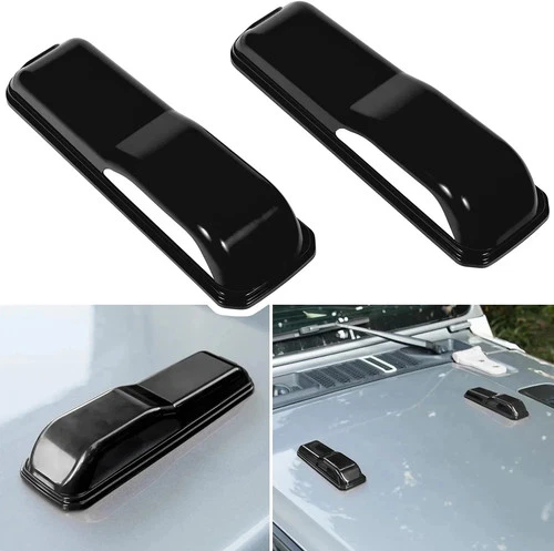 Engine Hood Hinge Cover Trim Exterior Accessories Decoration for 2018-25 Jeep JL