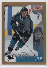 2001-02 Upper Deck Victory Gold Mike Ricci #295 0a4