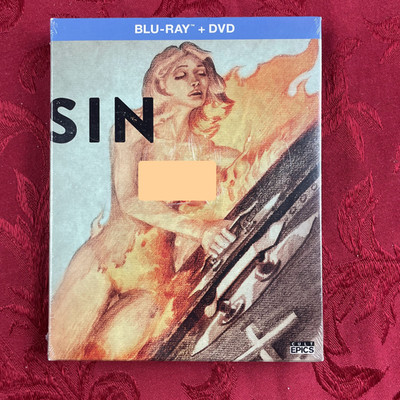 SIN (2005) Cult Epics, Blu-Ray + DVD, Booklet, Nico B, Brian M. Viveros
