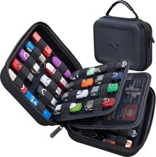 Large Capacity USB Flash Drive And Memory Card Storage Case Portable Organizer