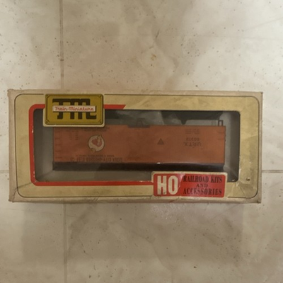 #ad Train Miniature HO Sioux City Refrigerator Car Orange 1:87 Detailed Model #9602 $24.00