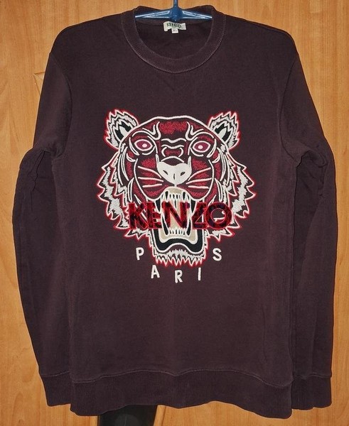 Men Kenzo Jacket Burgundy 36 / S / 44