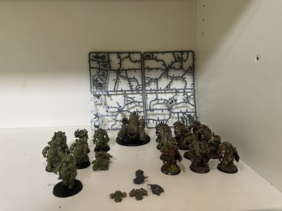 Warhammer 40k death guard Sammlung / set (kleine Horde + Bits)