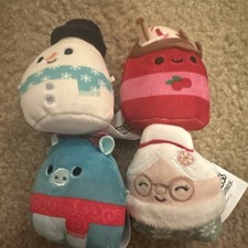 squishmallow micromallow lot of 4