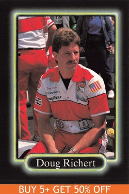 Doug Richert #82 1990 Maxx AK Racing Racing