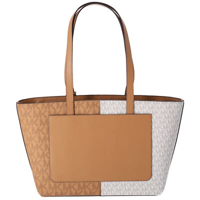 Michael Kors Jet Set Travel Medium Zip Top Tote Deer Multi