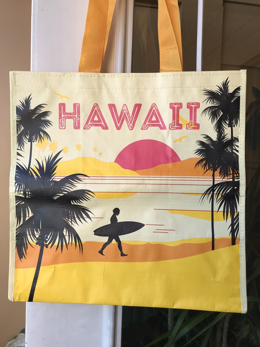 Costco【ハワイ限定】-reusable shopping bags4枚セット Hawaiian Costco Reusable Shopping Bags Beach Tote 4 Bags