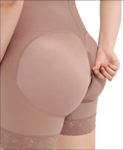 CURVEEZ Fajas Colombianas Sculpting Shorts H-Evolution 3 HOOKS Shapewear - Picture 7 of 8