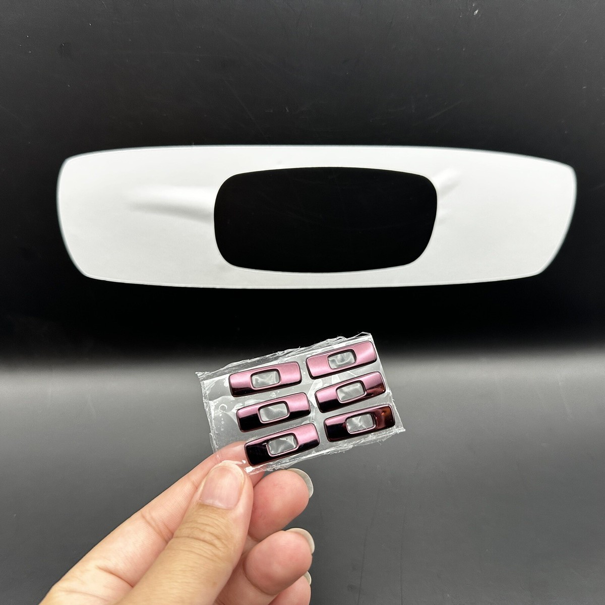 Oakley Oil Rig/Oil Drum OEM Plum Icons (1 PAIR ONLY) | eBay