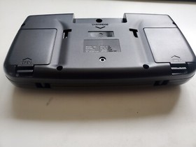 modded black  Sega Game Gear system mcwill TFT LCD-USB-C CleanJuice Rechargeable