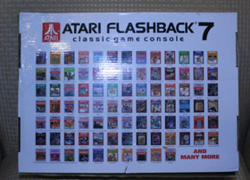 Atari Flashback 7 Deluxe Edition Classic Game Console in Box 101 Games - TESTED