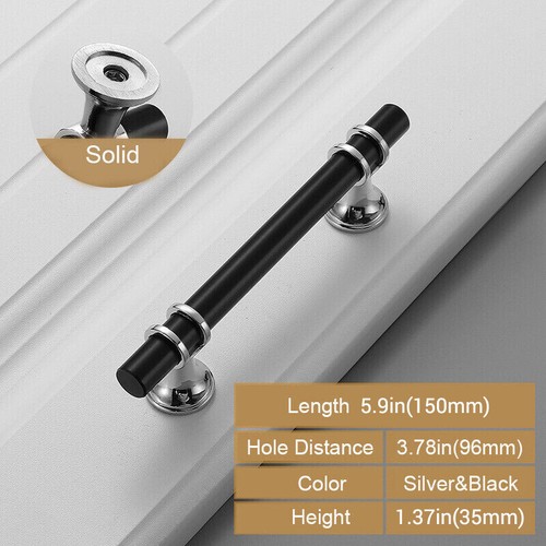 1-100PCS T Bar Drawer Knobs Closet Pulls Kitchen Bathroom Cabinet Door Handles - Picture 40 of 42