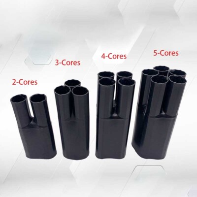2:1 Cable Wires Heat Shrink 2/3/4/5 Cores Branch Tube Adhesive Heat Shrink