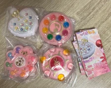Capsule Toy Ojamajo Doremi Pirika Pirirara Compact Mirror 25th Complete Set of 4
