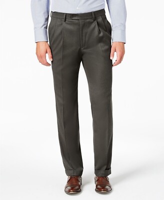 Lauren Ralph Lauren Ultra Flex Classic Fit Dress Pants Size 42x30  -Charcoal- | eBay