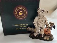Figurine Boyds Bears Boris Bearloff with Dracula That's a Wrap 228375 VTG 2001