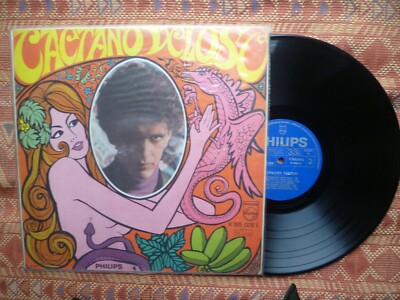 CAETANO VELOSO - SAME ( LP Brazil Philips R 765 026L Latin Pop Original Rare )
