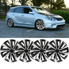 For Toyota Matrix Set of 4 16" Snap On Hub Caps Full R16 Tire Rim Wheel Cover