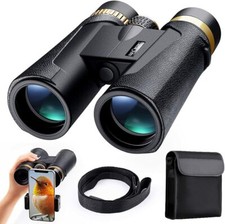 K F Concept 12X42 Binoculars with Mobile Phone Clip for Bird Watching Hiking