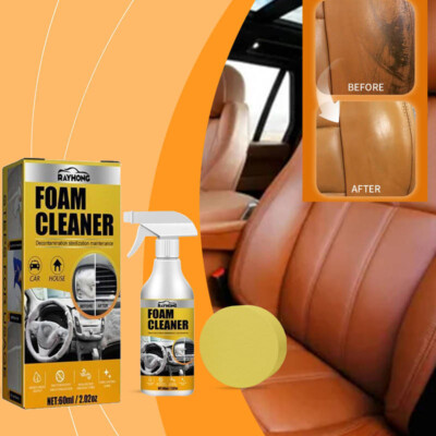 #ad #ad Car Interior Foam Cleaner Seat Headliner Dashboard Waterless Stain Removal Spray $15.98