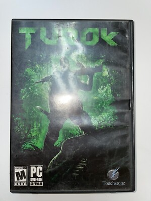 TUROK (2008, PC) +1 CLICK INSTALL WINDOWS 11 10 8 7 VISTA XP DINOSAUR HUNTER