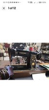 SINGER 201K SEMI INDUSTRIAL LEATHER AND FABRIC UPHOLSTERY SEWING MACHINE