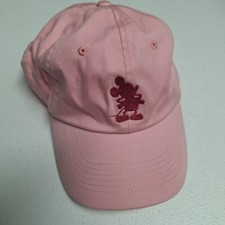 Walt Disney World Mickey Pink Hat Youth Adjustable Cap Girl Princess Vacation