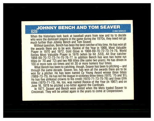 TOM SEAVER YOU PICK SEE SCANS OF EVERY CARD ALL TOM SEAVER CARDS ODD BALL METS - Bild 117 von 183
