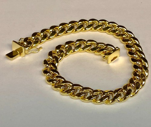 14k Yellow Gold Miami Cuban Curb Link 8 