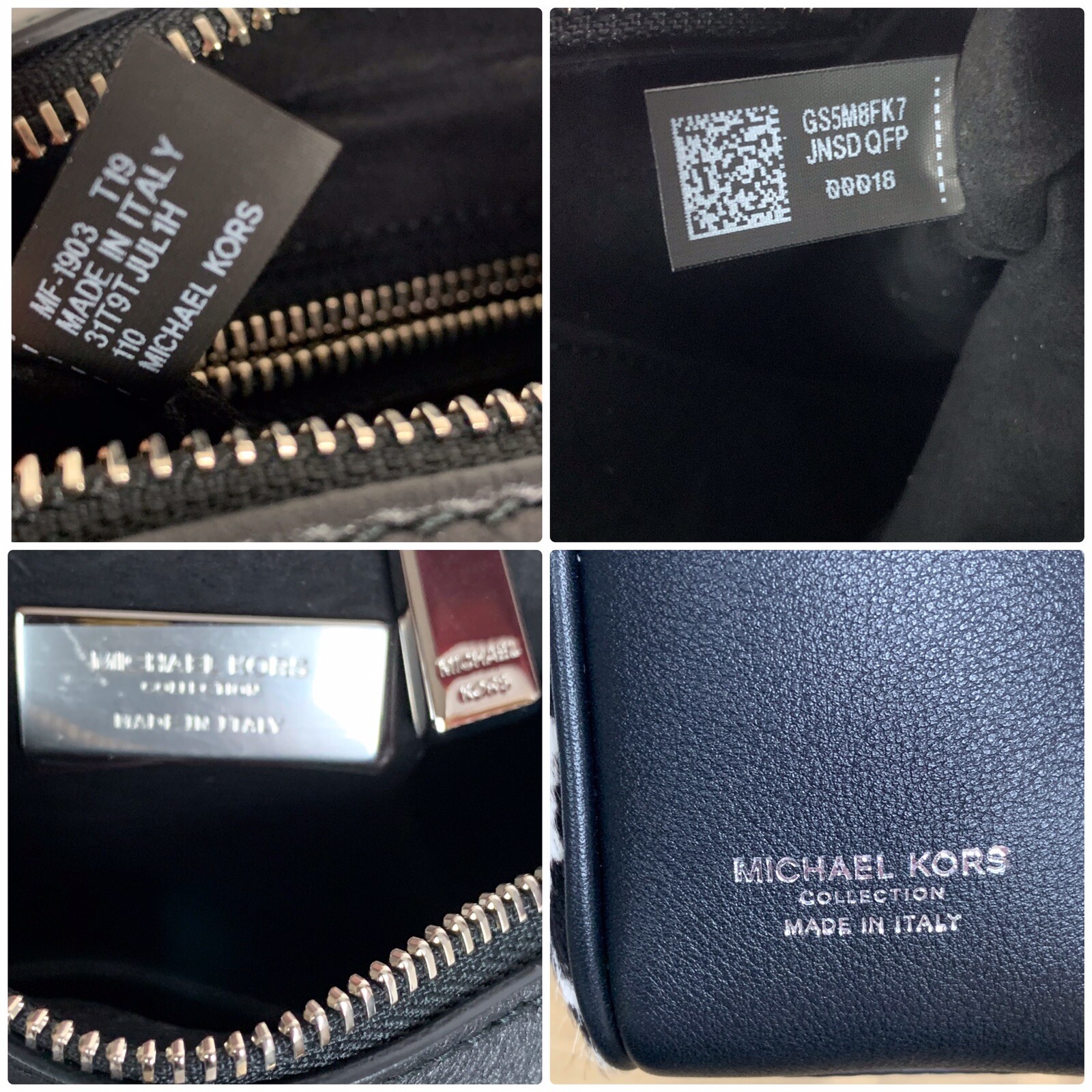 Michael Kors Collection Made In Italy Calf Hair Shoulder Bag Authentic New $990 image 8