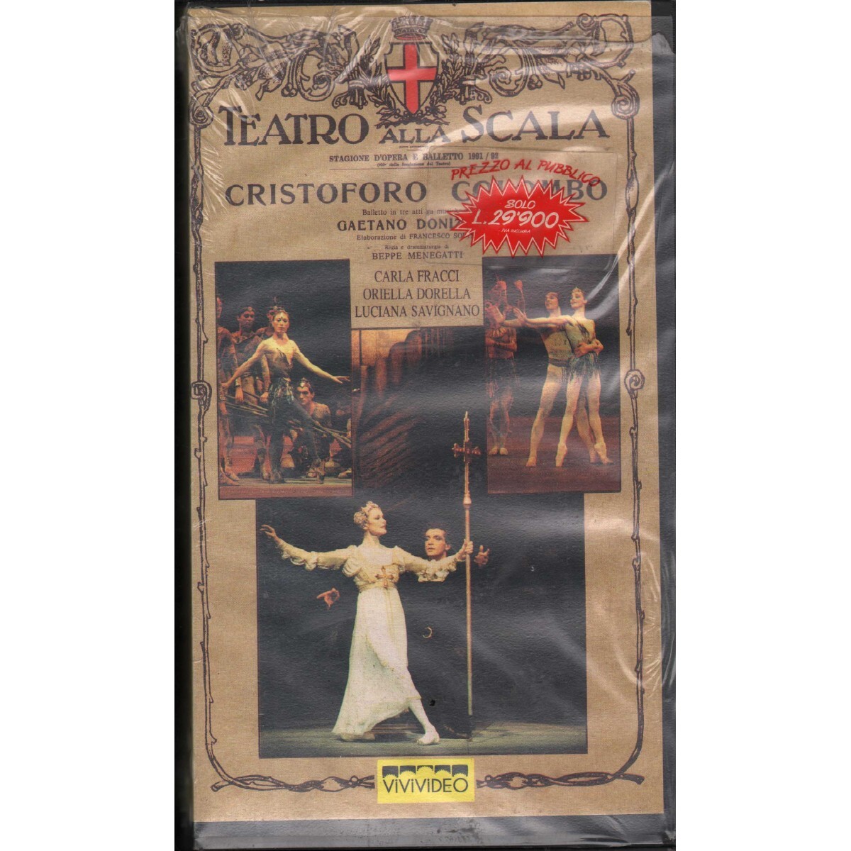 Teatro Alla Scala, Cristoforo Colombo VHS Beppe Menegatti Univideo - 030019 Sigi
