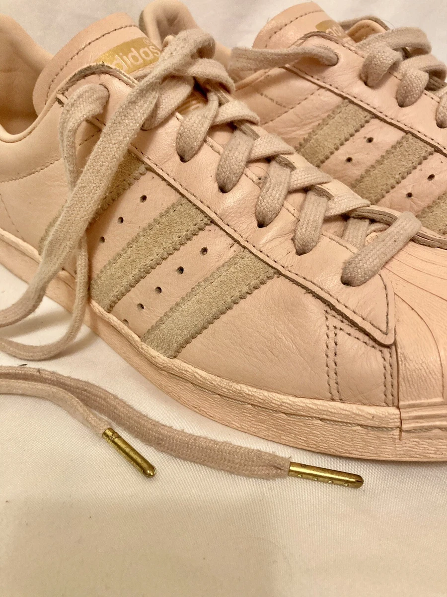 rommel Faeröer van mening zijn ❤️Adidas Superstar Sneakers Shoes Women's Sz 10 Blush Pink Gold EUC | eBay