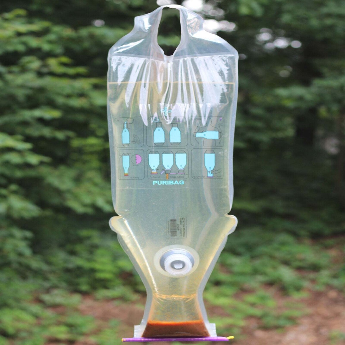 Puribag Pro Membrane Filter Kit - Hollow Fiber Membrane Filter and Tubing Attachment - Upgrades Your Puribag to the Puribag Pro System with a Puribag Water Filter