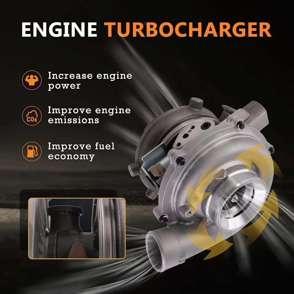 GT3782VA Turbocharger For Ford F-350 Super Duty Powerstroke 6.0L 2005/2006/2007 Foto 4 de 4