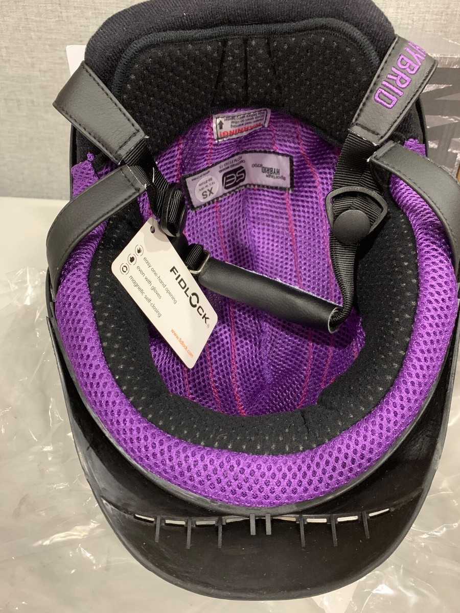 Casque D'équitation Tipperary Sportage 8700 - Hybride - Noir Mat - Taille X-Small