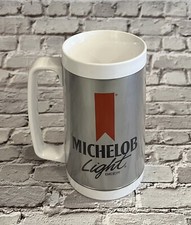 Vintage Anheuser-Busch MICHELOB LIGHT Plastic Beer Mug Made In The USA - NOS