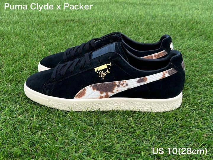 Packer Shoes x Puma Clyde Cow Suits Pack Size US10 28cm Black
