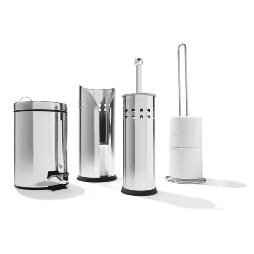 3L Bathroom Rubbish Bin Pedal Small Toilet Dust Bin Garbage Waste Bin With Lid A - Picture 3 of 3