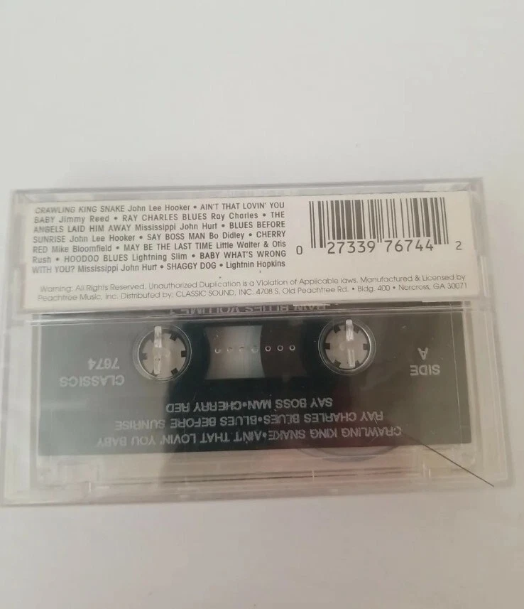 RAW BLUES VOL 1 cassette VARIOUS ARTISTS New sealed damage case see pictures  - Image 3 of 4