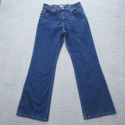 Levi's 512 Perfectly Slimming Womens 10M Medium Wash Denim Blue Jeans