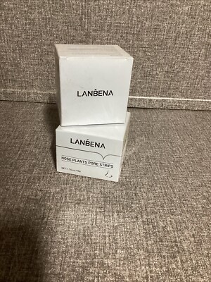 Lanbena Nose Plants Pore Strips Set of 2 boxes 1.76 oz NIB