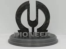 Upgraded Vintage Pioneer Logo Turntable Record Album Now Playing Display