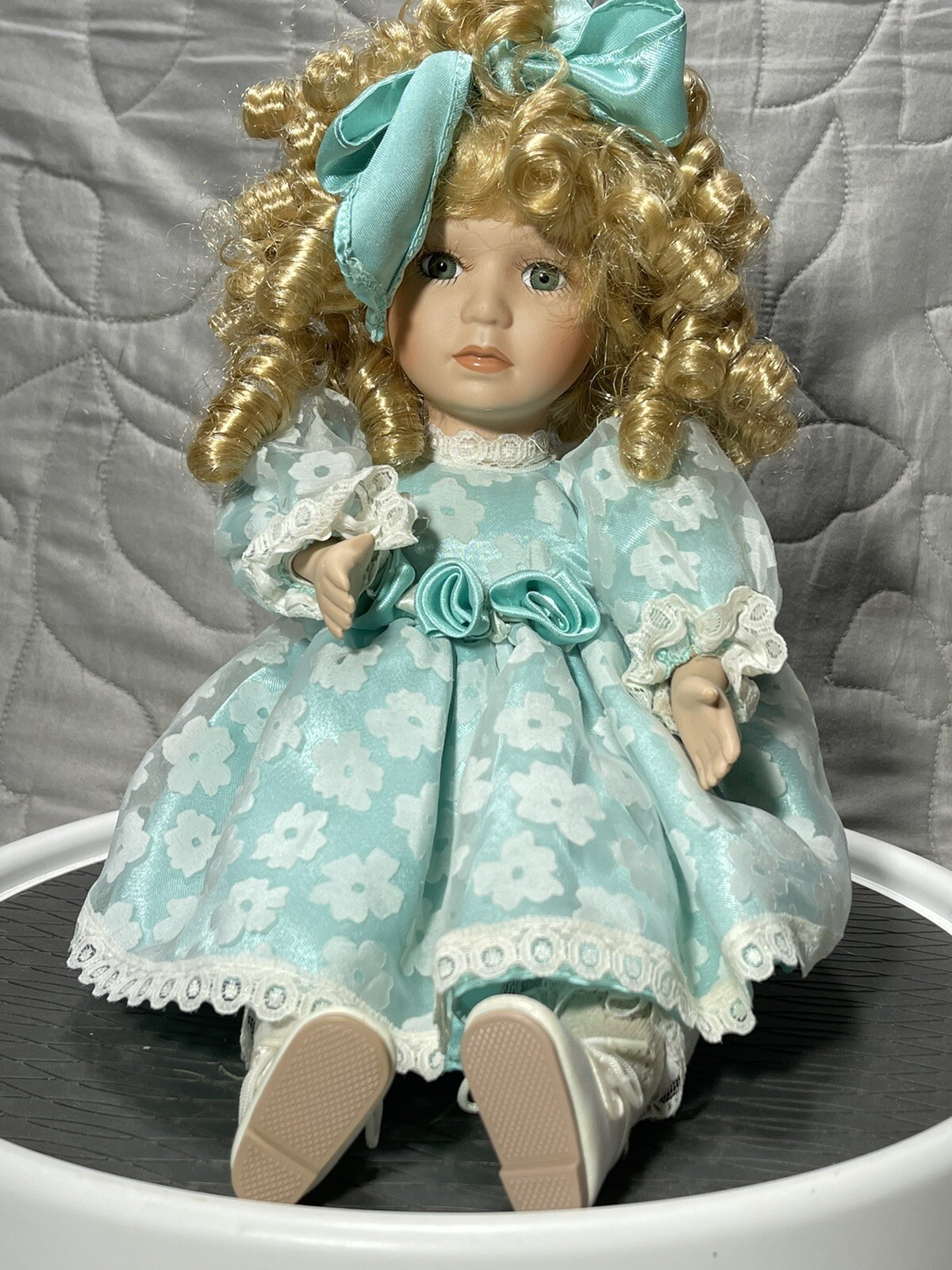 Collectors Choice Doll by Dan Dee Porcelain Blonde Doll Limited Edition