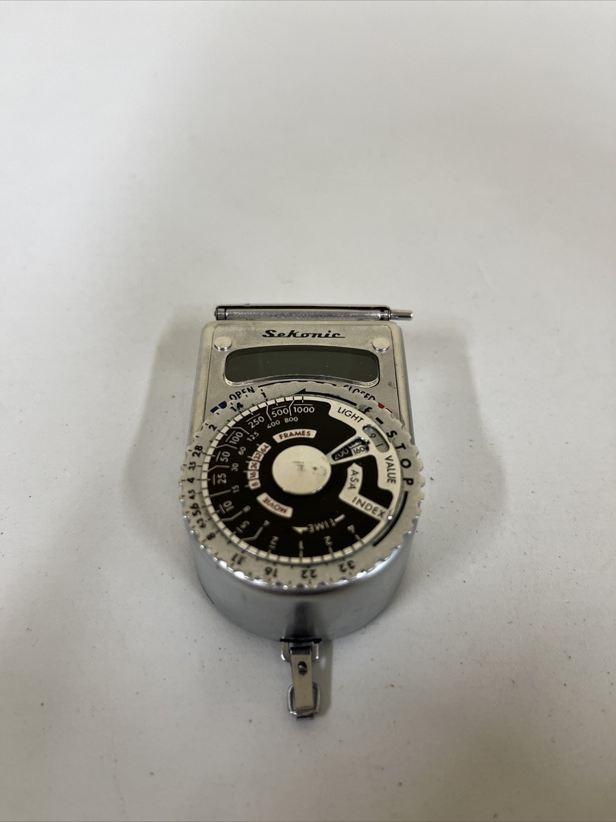 Seiko SEKONIC Type L-VI Light Exposure Meter TESTED&WORKING