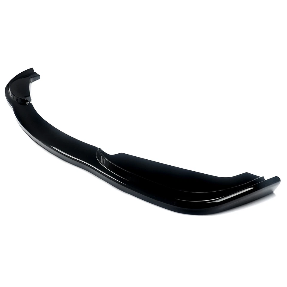 Fit BMW E46 4Dr 325i 330i M Sport 2002-2005 Front Splitter M3 Style Gloss Black Foto 2 de 4